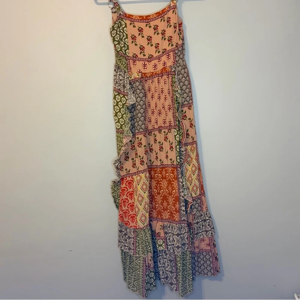 Abel the Label : Bohemian Floral Patchwork Maxi Dress - Picture 9 of 9